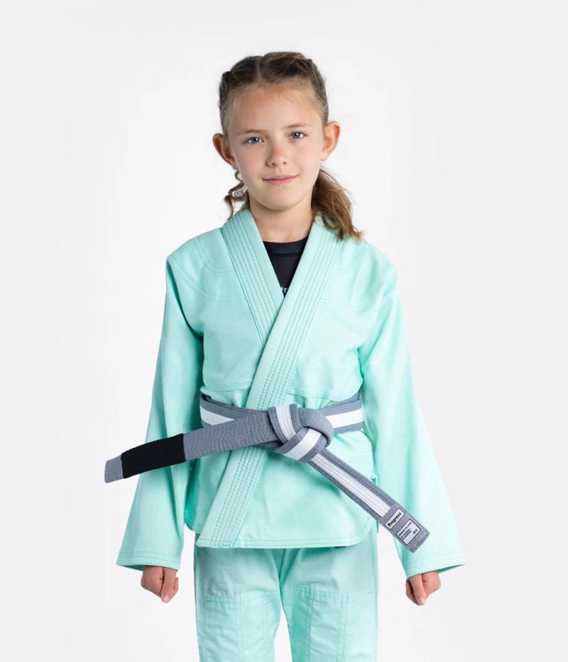 Progress Kids academy Kimono -teal